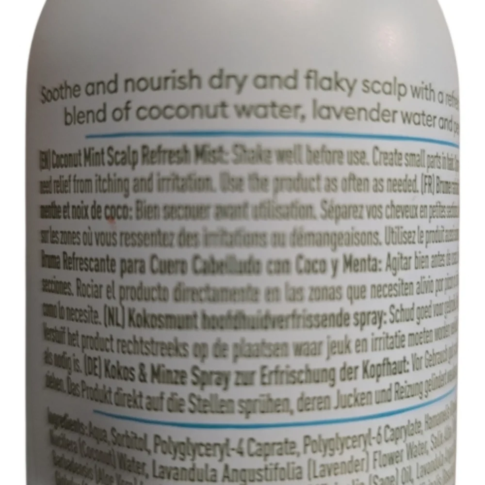 Flora & Curl NEW soothe me. Coconut Mint Scalp Refresh Mist 100ml (3.4floz)